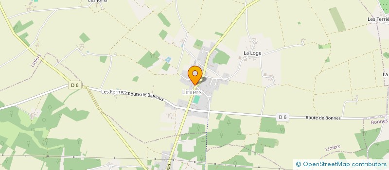 localisation de l'entreprise ASSOCIATION COMMUNALE DE CHASSE AGREEE DE TERCE  TERCE