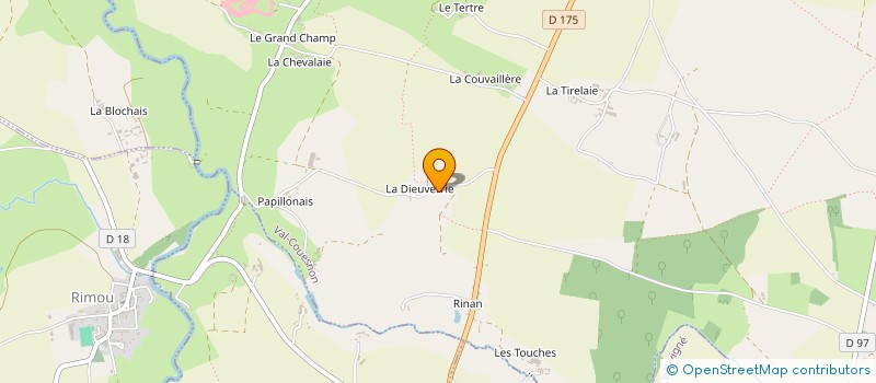 localisation de l'entreprise ASSOCIATION COMMUNALE DE CHASSE AGREEE DE TREMBLAY  VAL-COUESNON