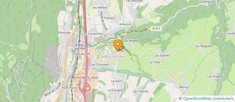 localisation de l'entreprise ASSOCIATION COMMUNALE DE CHASSE AGREEE DE TREVIGNIN  TREVIGNIN