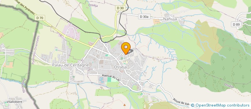 localisation de l'entreprise ASSOCIATION COMMUNALE DE CHASSE AGREEE DE VALCEBOLLERE  VALCEBOLLERE