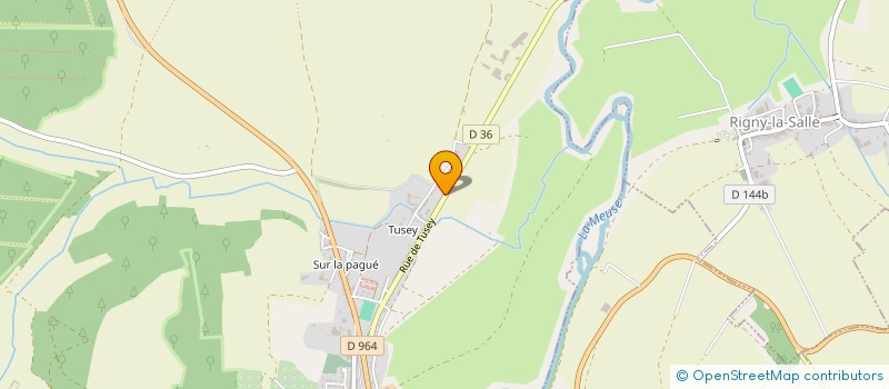 localisation de l'entreprise ASSOCIATION COMMUNALE DE CHASSE AGREEE DE VAUCOULEURS à VAUCOULEURS