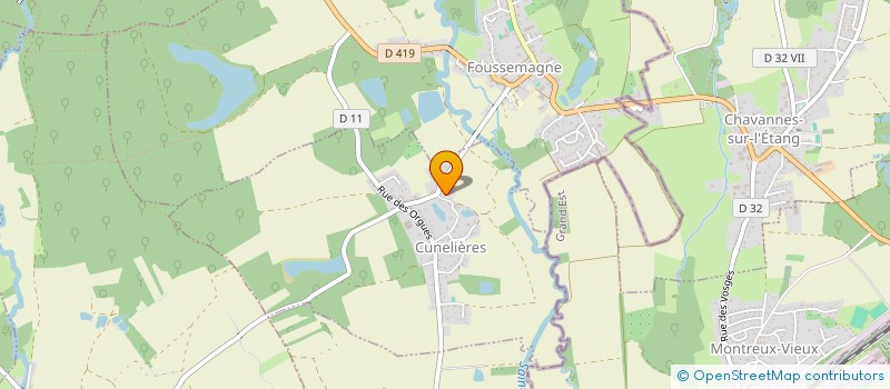 localisation de l'entreprise ASSOCIATION COMMUNALE DE CHASSE AGREEE DE VAUTHIERMONT à VAUTHIERMONT