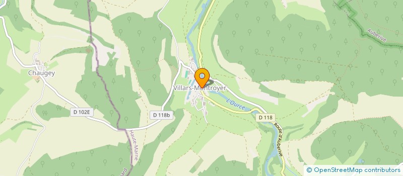 localisation de l'entreprise ASSOCIATION COMMUNALE DE CHASSE AGREEE LA CAPUCINE à VILLARS-SANTENOGE