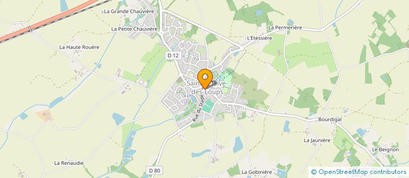 localisation de l'entreprise ASSOCIATION COMMUNALE DE CHASSE DE GIROUARD  LE GIROUARD