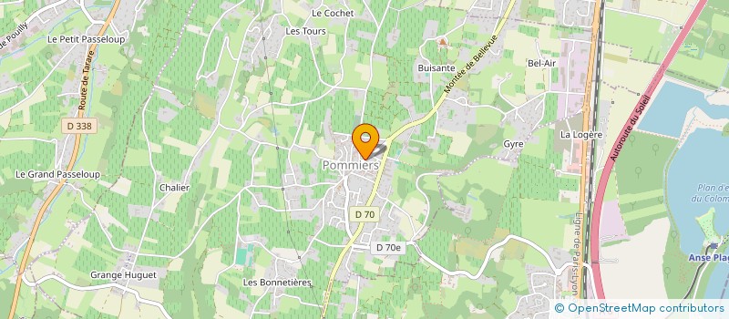 localisation de l'entreprise ASSOCIATION COMMUNALE DE CHASSE DE LUCENAY  LUCENAY