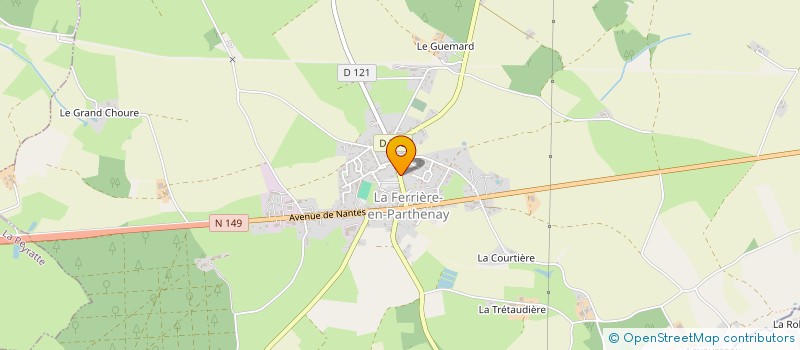 localisation de l'entreprise ASSOCIATION COMMUNALE DE CHASSE DE PRESSIGNY à PRESSIGNY
