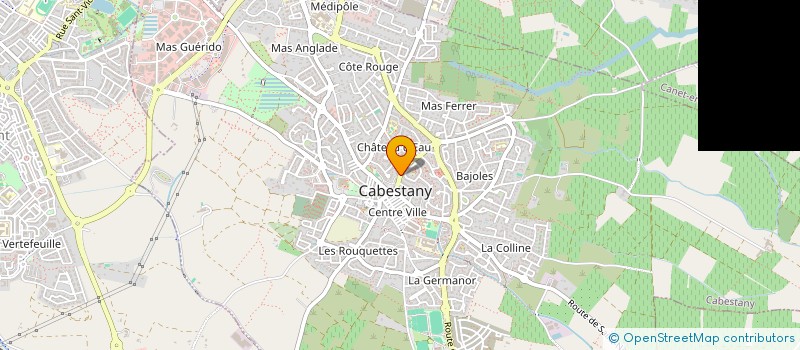 localisation de l'entreprise ASSOCIATION COMMUNALE DE CHASSE DE SAINT NAZAIRE à CABESTANY