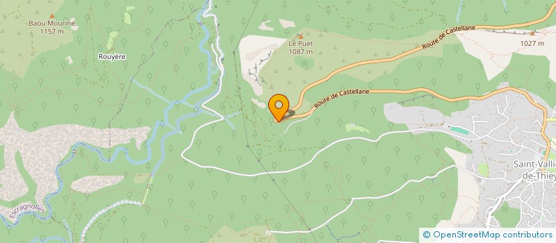 localisation de l'entreprise ASSOCIATION COMMUNALE DE CHASSE DE SAINT VALLIER DE THIEY  SAINT-VALLIER-DE-THIEY