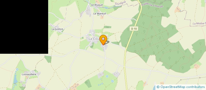 localisation de l'entreprise ASSOCIATION COMMUNALE DE CHASSE DE SAINTE EANNE  SAINTE-EANNE