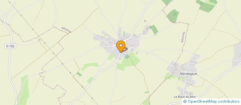 localisation de l'entreprise ASSOCIATION COMMUNALE DE CHASSE DE SOMPT  FONTIVILLIE