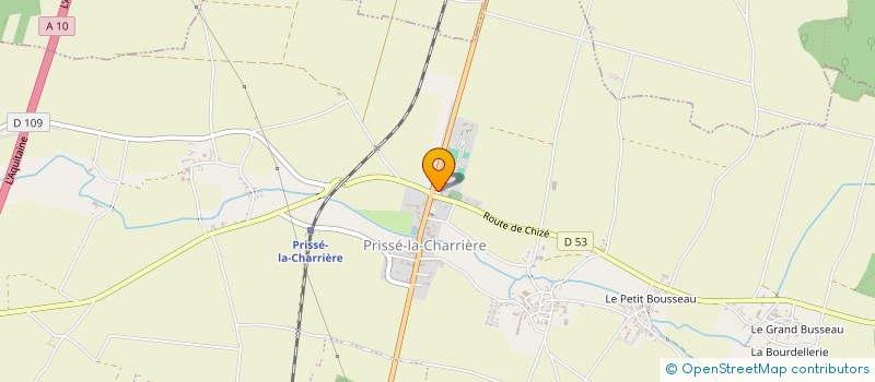 localisation de l'entreprise ASSOCIATION COMMUNALE DE CHASSE DE THORIGNY  VAL-DU-MIGNON