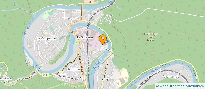 localisation de l'entreprise ASSOCIATION COMMUNALE DE CHASSE LES WEBES  LES MAZURES