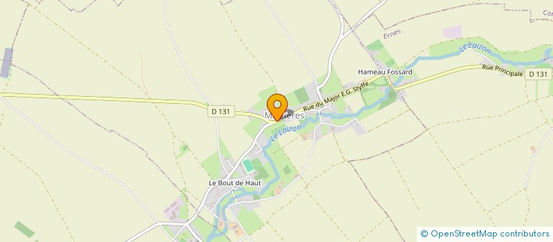 localisation de l'entreprise ASSOCIATION COMMUNALE DE PECHE DE MAIZIERES - ROUVRES à MAIZIERES