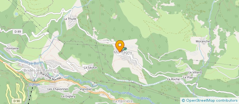 localisation de l'entreprise ASSOCIATION COMMUNALE DES BOUILLEURS DE CRU DE MONTAGNY  MONTAGNY