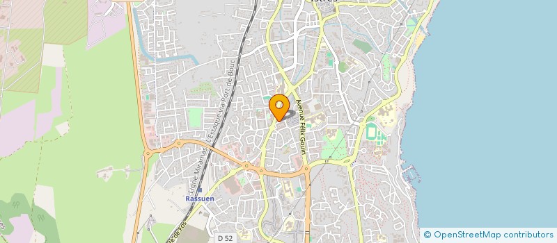 localisation de l'entreprise ASSOCIATION COMMUNAUTE IVOIRIENNE D'ISTRES à ISTRES