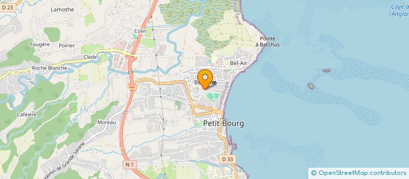 localisation de l'entreprise ASSOCIATION COMMUNAUTE PROFESSIONNELLE TERRITORIALE DE SANTE HORIZON SANTE GUADELOUPE  PETIT-BOURG