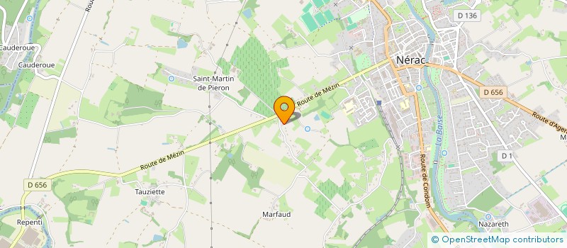 localisation de l'entreprise ASSOCIATION COMMUNAUTE RELIGIEUSE  FRANCESCAS