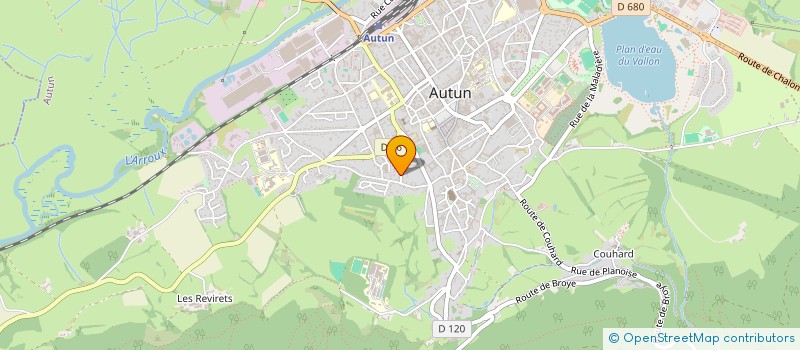 localisation de l'entreprise ASSOCIATION COMPAGNIE AUTRE JE(U) à AUTUN