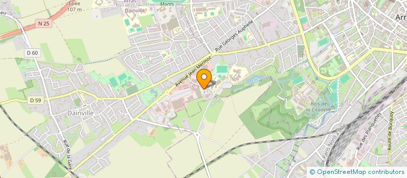 localisation de l'entreprise ASSOCIATION COMPAGNIE BRUIT DE COULOIR à ARRAS