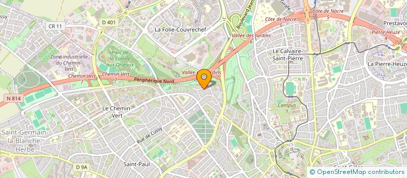 localisation de l'entreprise ASSOCIATION COMPAGNIE CELEBRE à CAEN