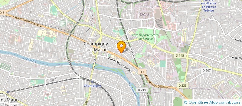 localisation de l'entreprise ASSOCIATION COMPAGNIE DE L EMBUSCADE à CHAMPIGNY-SUR-MARNE