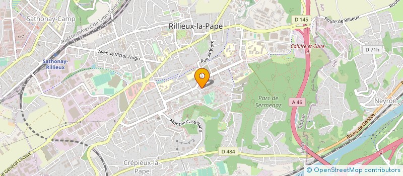 localisation de l'entreprise ASSOCIATION COMPAGNIE DU SOLEIL NOIR à RILLIEUX-LA-PAPE