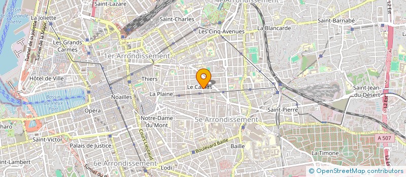 localisation de l'entreprise ASSOCIATION COMPAGNIE EQUINOXE à MARSEILLE