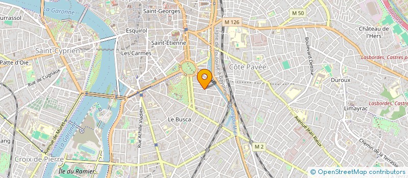 localisation de l'entreprise ASSOCIATION COMPAGNIE LES GUS D'AIL à TOULOUSE