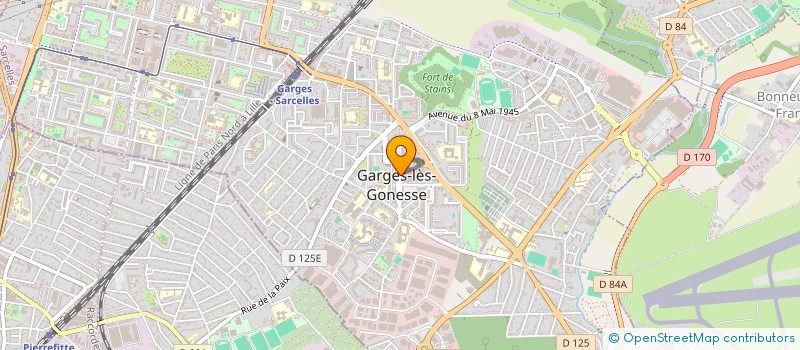 localisation de l'entreprise ASSOCIATION COMPAGNIE LES NUITS BLANCHES à GARGES-LES-GONESSE