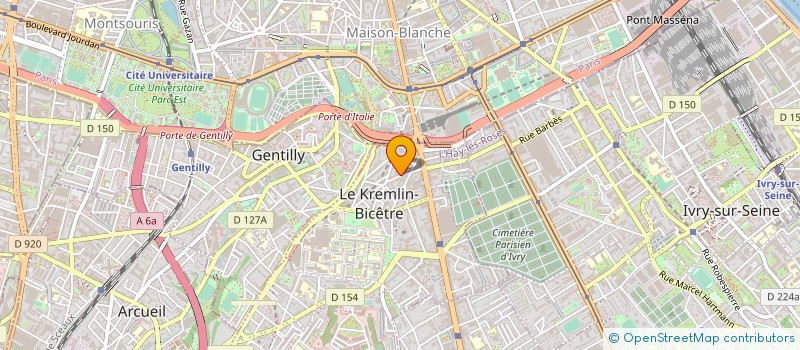 localisation de l'entreprise ASSOCIATION COMPAGNIE TETE BECHE à LE KREMLIN-BICETRE