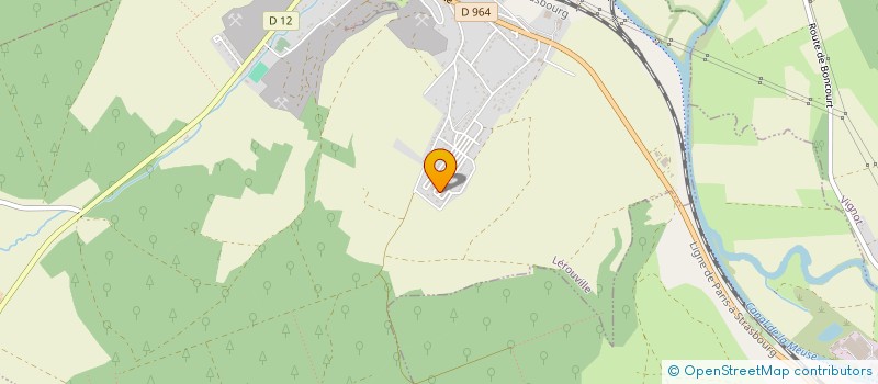 localisation de l'entreprise ASSOCIATION COMPAGNONS DU CHEMIN DE VIE à LEROUVILLE
