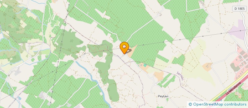 localisation de l'entreprise ASSOCIATION COMPETITION EQUESTRE LES CRINS D'AUREPHI  SERVIAN