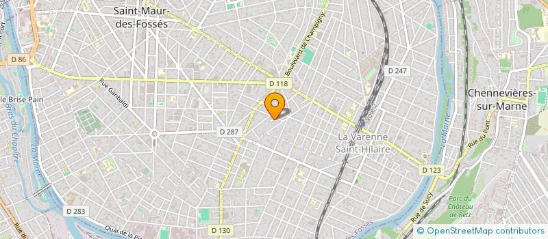 localisation de l'entreprise ASSOCIATION COMPRENDRE ET IMAGINER à SAINT-MAUR-DES-FOSSES