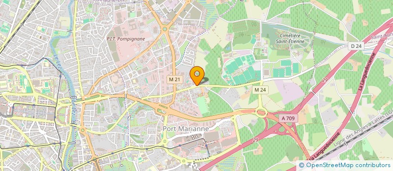 localisation de l'entreprise ASSOCIATION COMPTE PRORATA C H P à MONTPELLIER