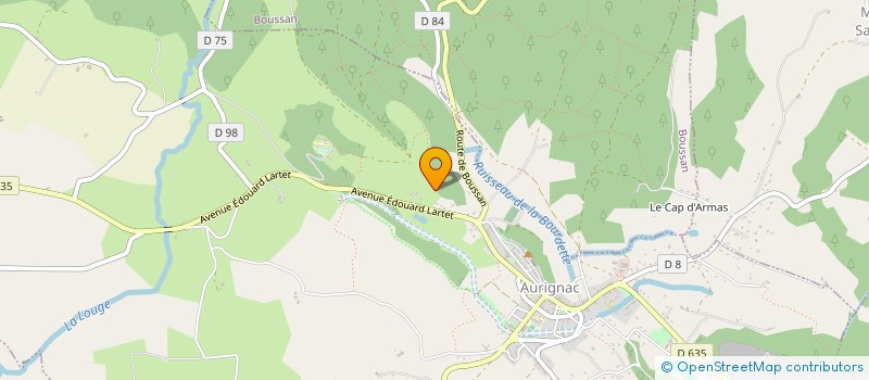 localisation de l'entreprise ASSOCIATION COMTAL SPORTS CLUB à AURIGNAC