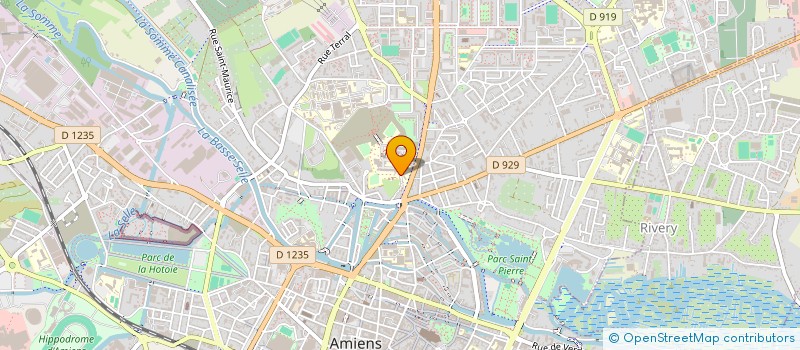 localisation de l'entreprise ASSOCIATION CONATUS  AMIENS