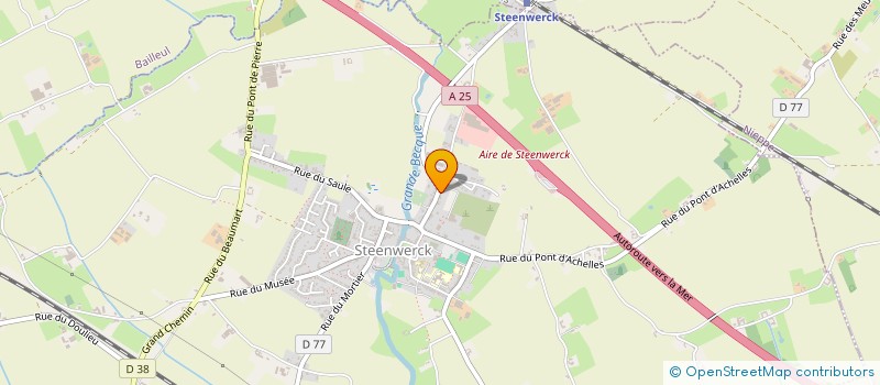 localisation de l'entreprise ASSOCIATION CONCEPTO  STEENWERCK