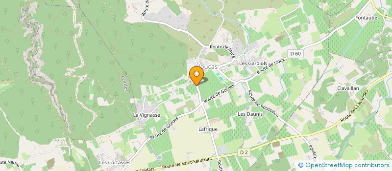 localisation de l'entreprise ASSOCIATION CONCERTINO  GOULT