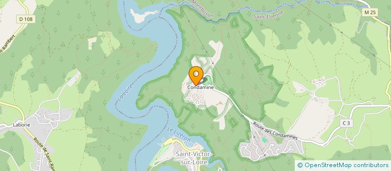 localisation de l'entreprise ASSOCIATION  CONDAM'S à SAINT-ETIENNE