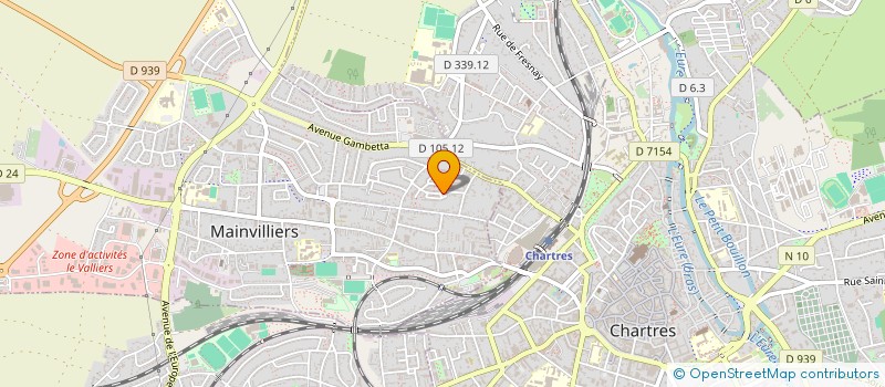 localisation de l'entreprise ASSOCIATION CONETIC à MAINVILLIERS