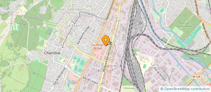 localisation de l'entreprise ASSOCIATION CONFRATERNELLE DES SOURDS DE DIJON à CHENOVE