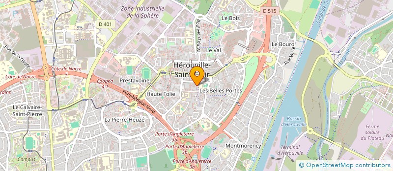localisation de l'entreprise ASSOCIATION CONGOLAISE DE SOLIDARITE (ACS) à HEROUVILLE SAINT CLAIR