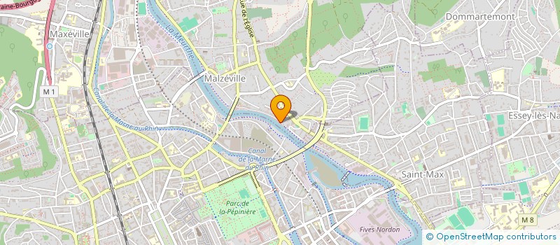 localisation de l'entreprise ASSOCIATION CONGOLAISE DU GRAND NANCY  NANCY