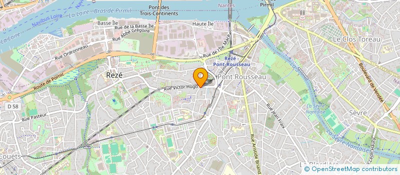 localisation de l'entreprise ASSOCIATION CONNAISSANCE à REZE