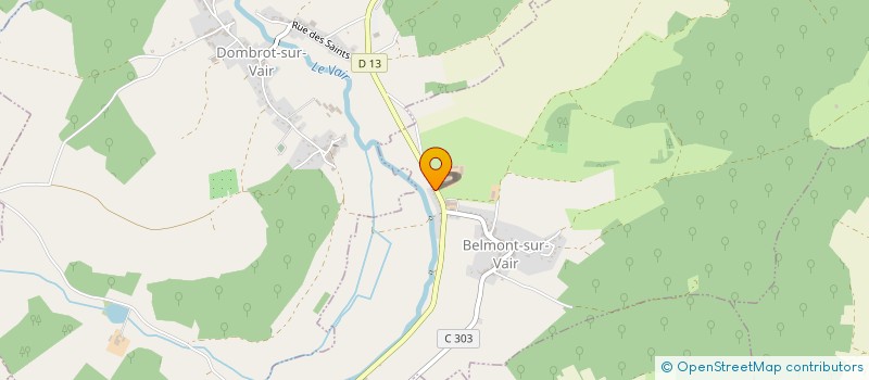 localisation de l'entreprise ASSOCIATION CONNAISSANCES ET ACTIONS  BELMONT-SUR-VAIR