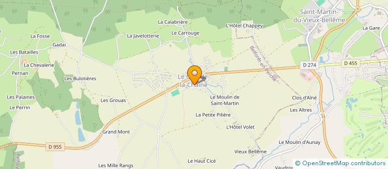 localisation de l'entreprise ASSOCIATION CONNEMARA NORMANDIE (ACNOR) à BELFORET-EN-PERCHE