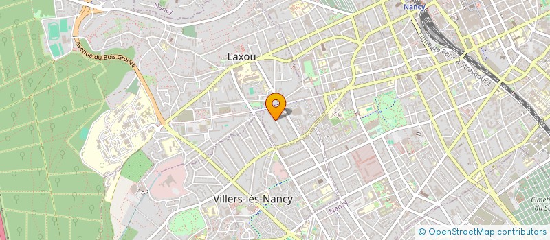 localisation de l'entreprise ASSOCIATION CONNEXION W  LAXOU