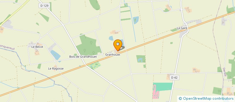 localisation de l'entreprise ASSOCIATION CONQUEREUILLAISE DE SOPHROLOGIE  CONQUEREUIL