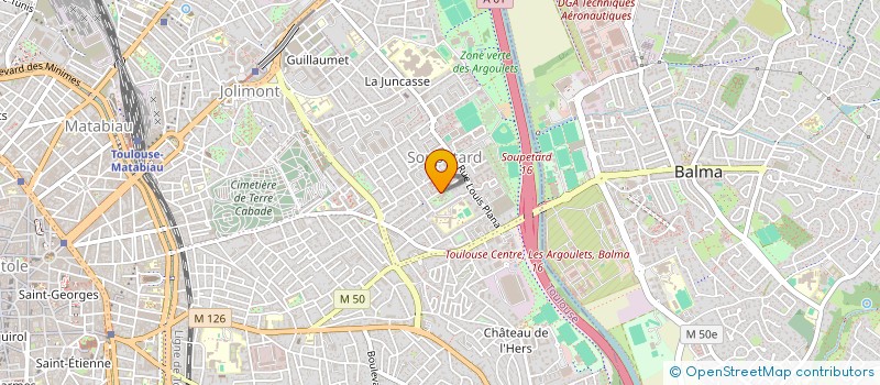 localisation de l'entreprise ASSOCIATION CONSEIL CITOYEN SOUPETARD-LA GLOIRE à TOULOUSE