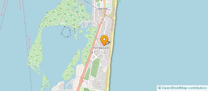 localisation de l'entreprise ASSOCIATION CONSOM'ACT  LE BARCARES